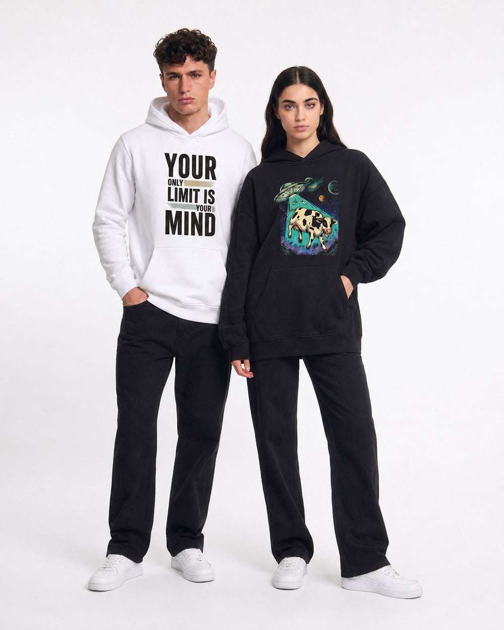 The Visionary Streetwear Bundle: Cosmic Cow & Limitless Mind