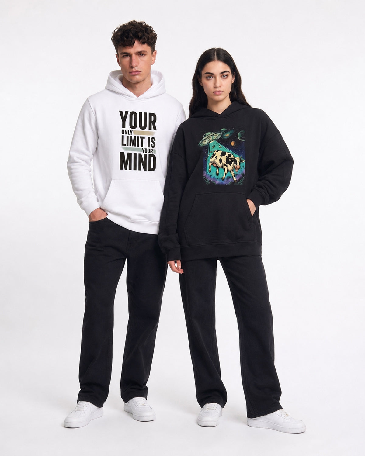 The Visionary Streetwear Bundle: Cosmic Cow & Limitless Mind