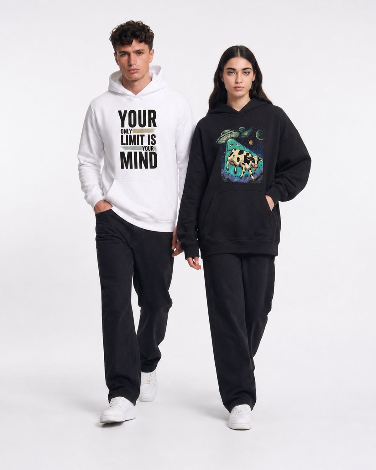 The Visionary Streetwear Bundle: Cosmic Cow & Limitless Mind