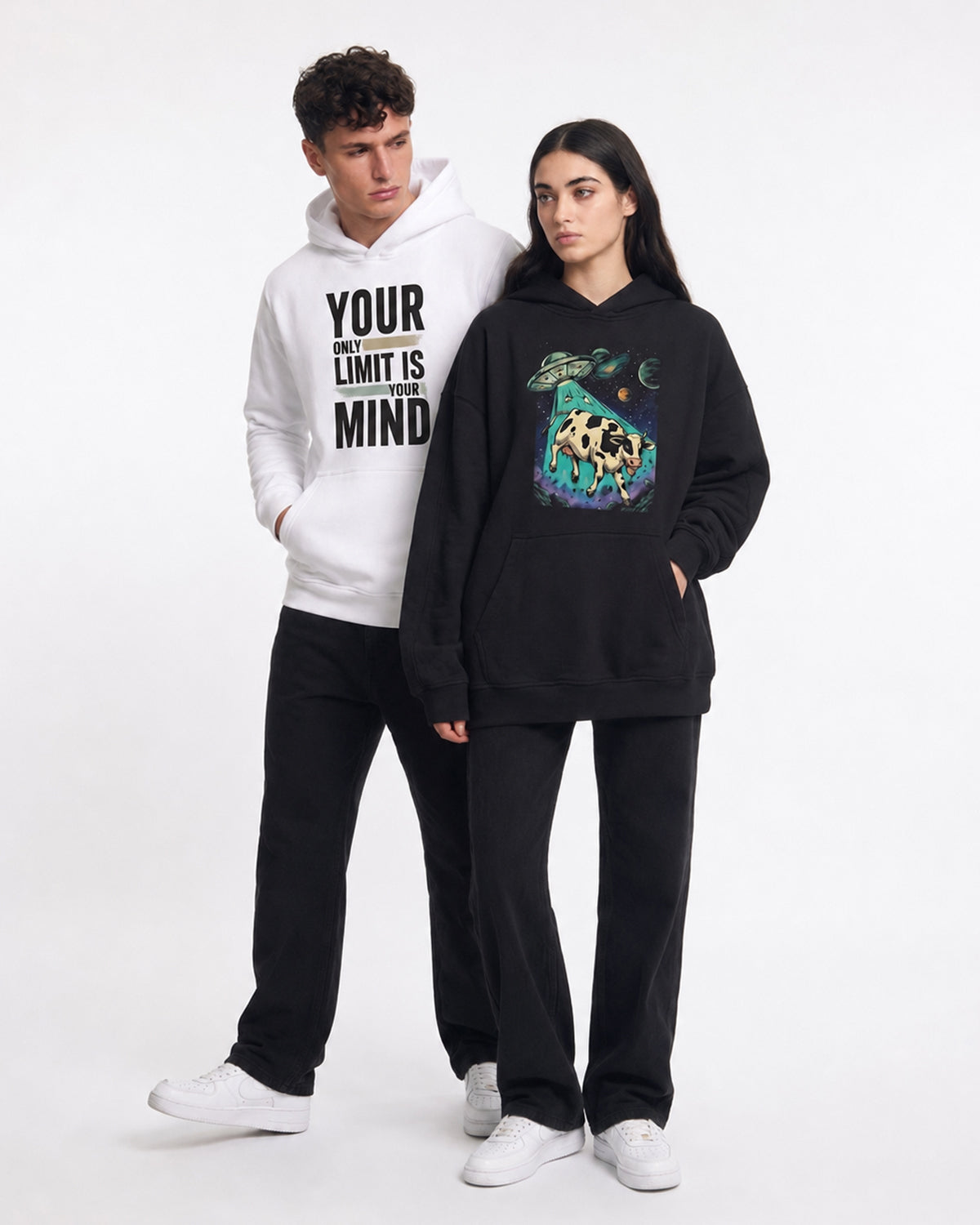 The Visionary Streetwear Bundle: Cosmic Cow & Limitless Mind