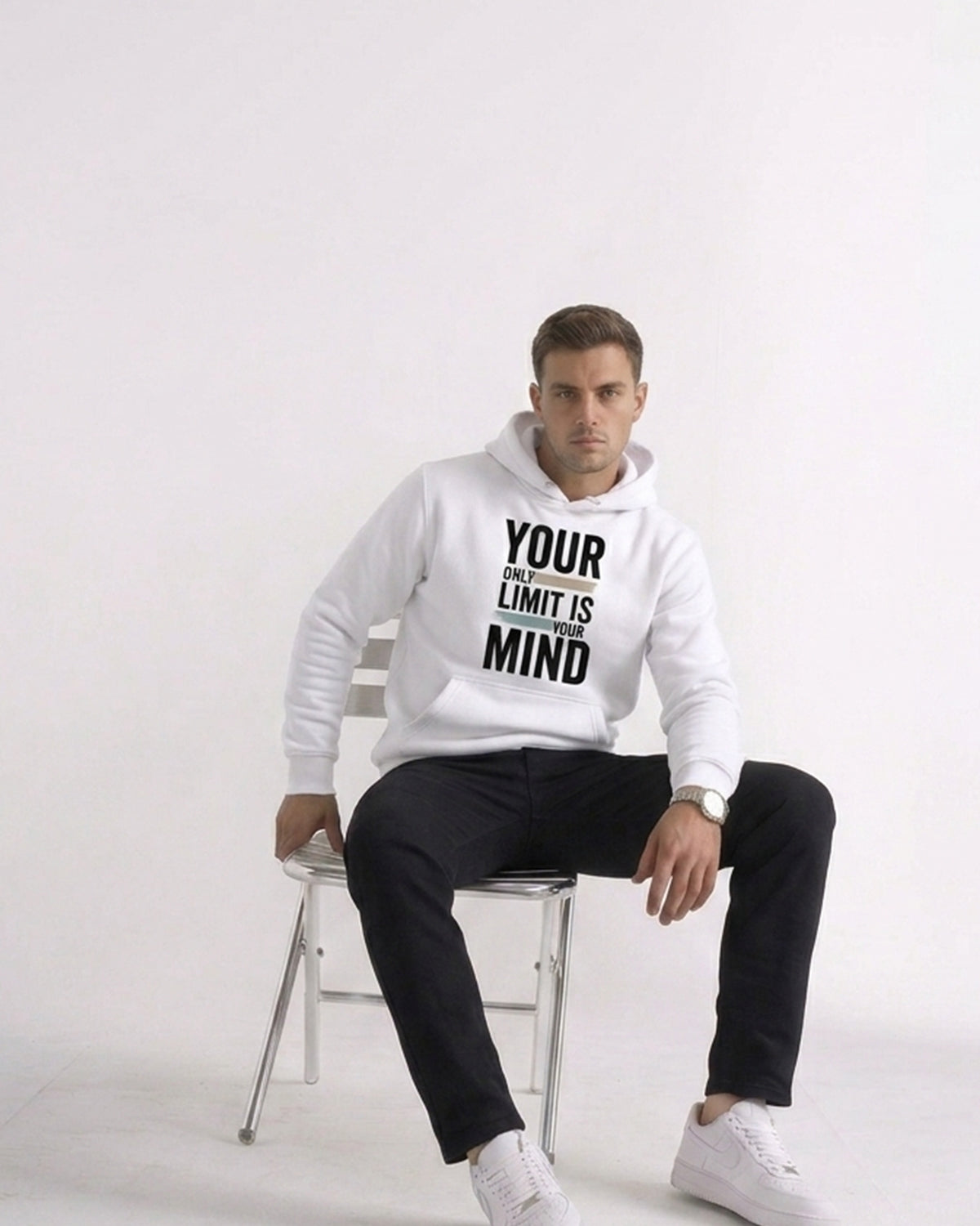 Your Only Limit Is Your Mind Hoodie for Motivated Street Style