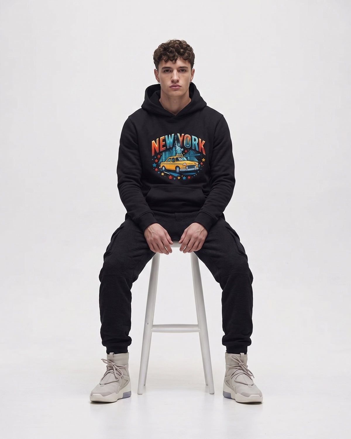 Premium New York City Taxi Graphic Hoodie for Street Style